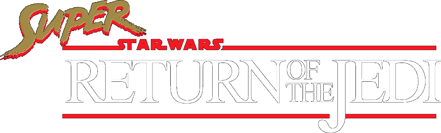 Super Star Wars logo for Super Nintendo